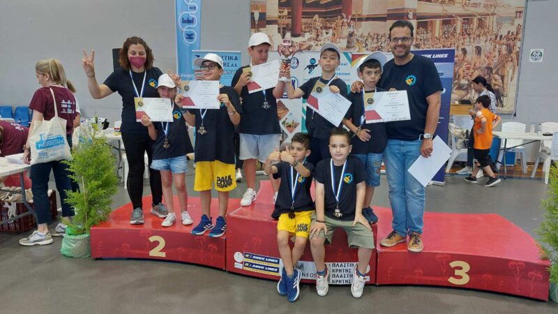 3 η θέση της Anosis Robotics Academy στο Διεθνή Διαγωνισμό Αθλητικής Ρομποτικής MINOAN ROBOTSPORTS COMPETITION