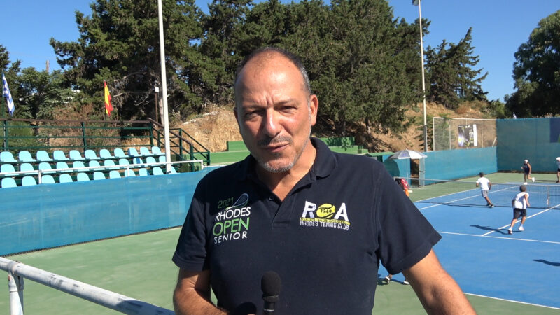 VIdeo – Ο πρόεδρος του ΡΟΑ μιλά  για το tennis camp και το Billy Jean King Cup