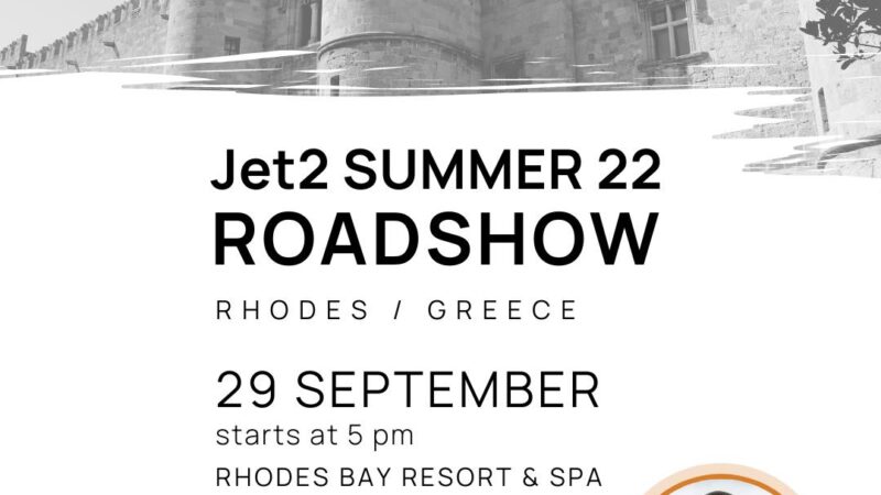 Summer 22 roadshow από την Jet2holidays στο Rodos Bay.